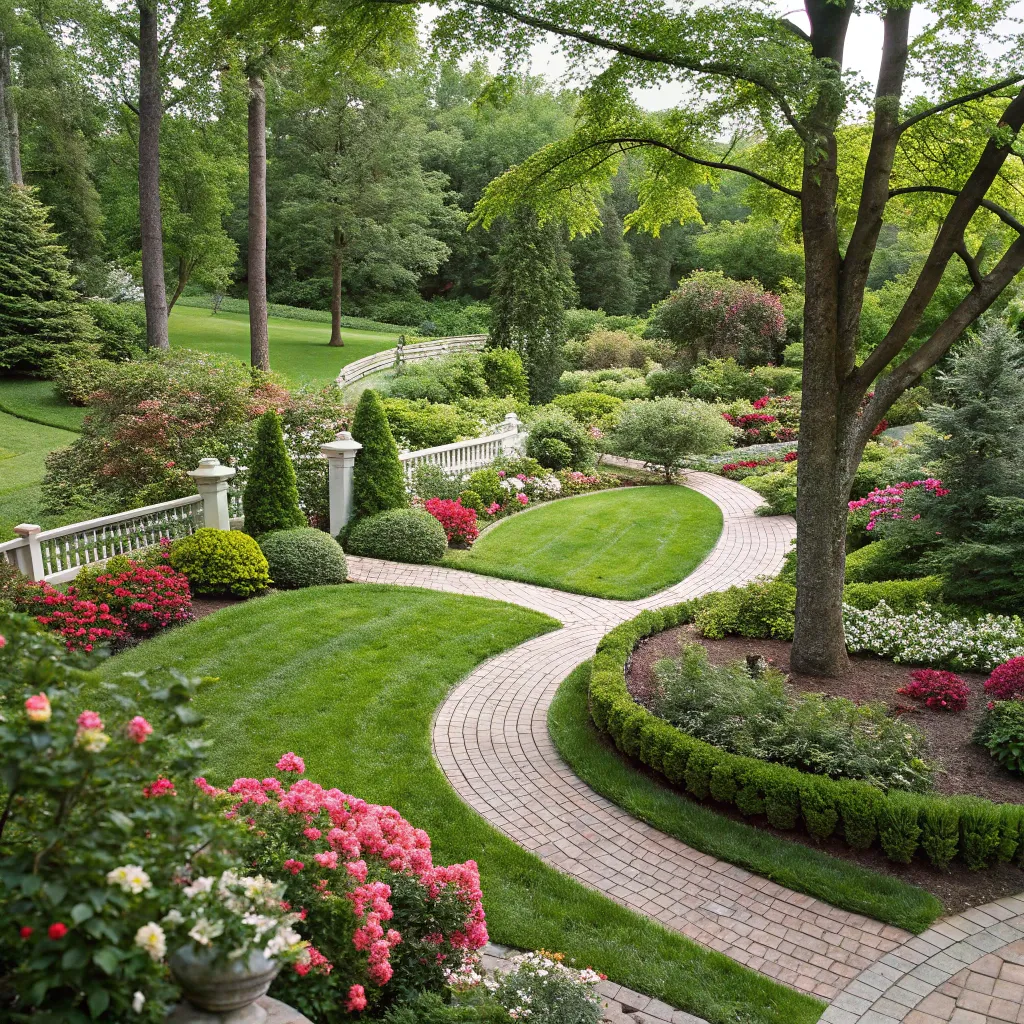 Beautiful garden design